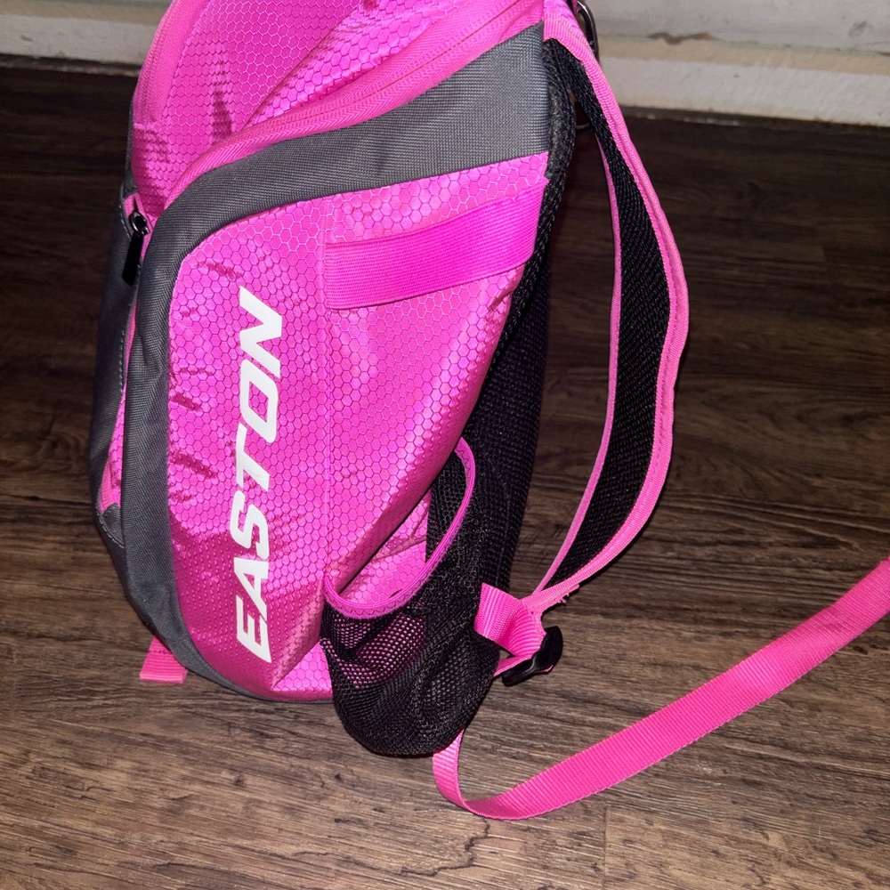 Easton Fuchsia and Charcoal Backpack